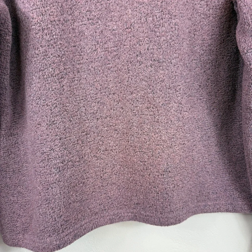 KÜHL Alfpaca Fleece Pullover Large Purple Quarter Zip Hiking Gorpcore Sherpa